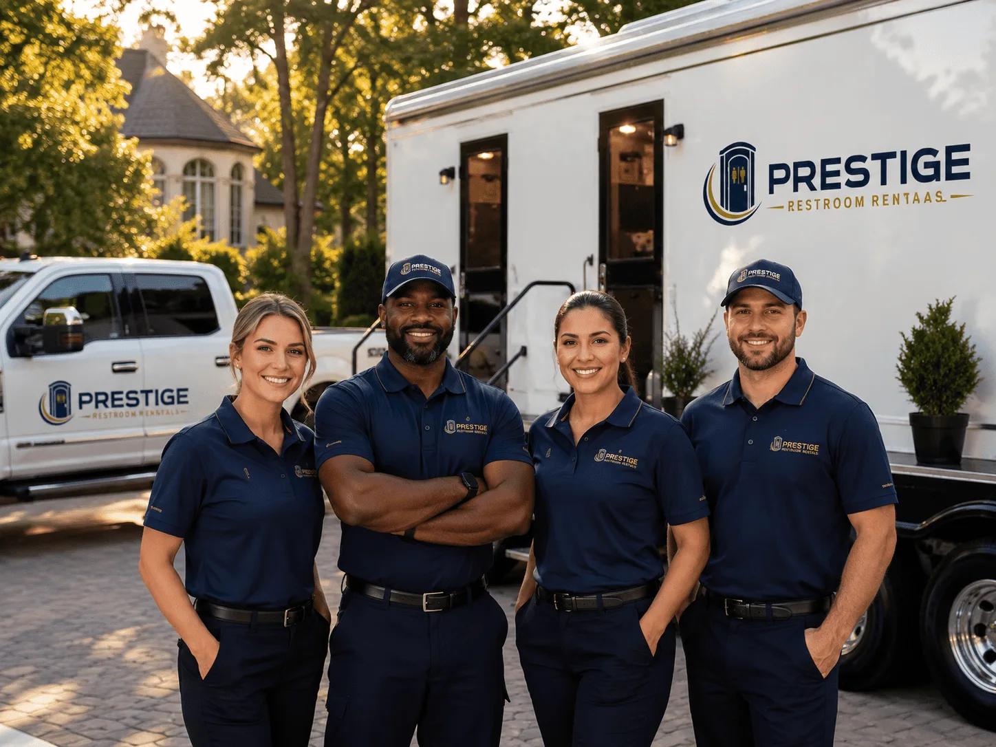 Trusted Luxury Portable Restrooms company in Shawmut, ME